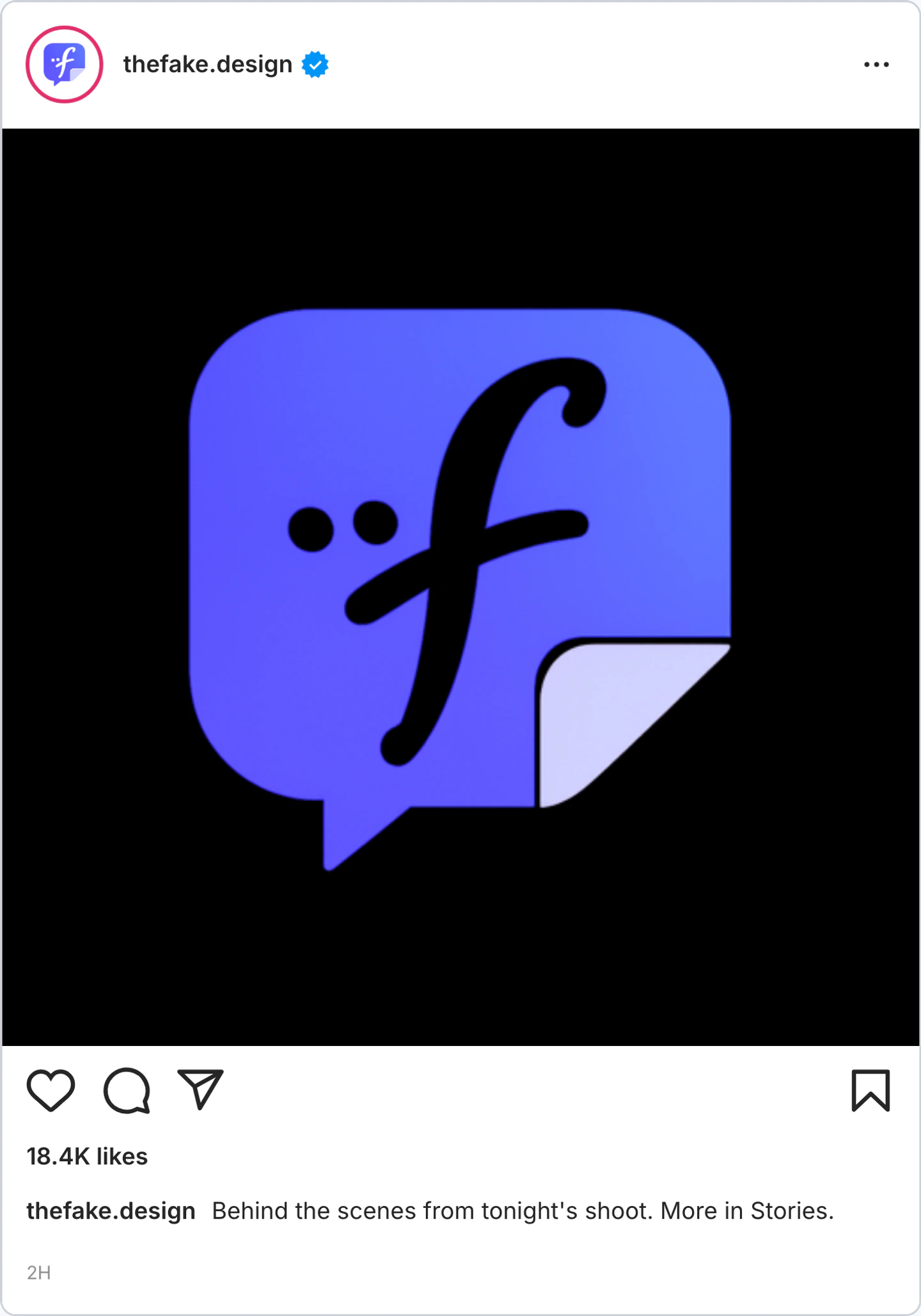Fake Post Generator preview screenshot Fake Instagram post screenshot preview for Fake Post Generator