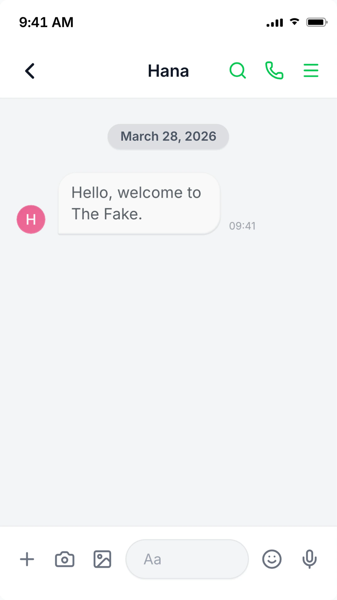 LINE chat generator live preview screenshot Fake LINE chat screenshot preview for LINE chat generator