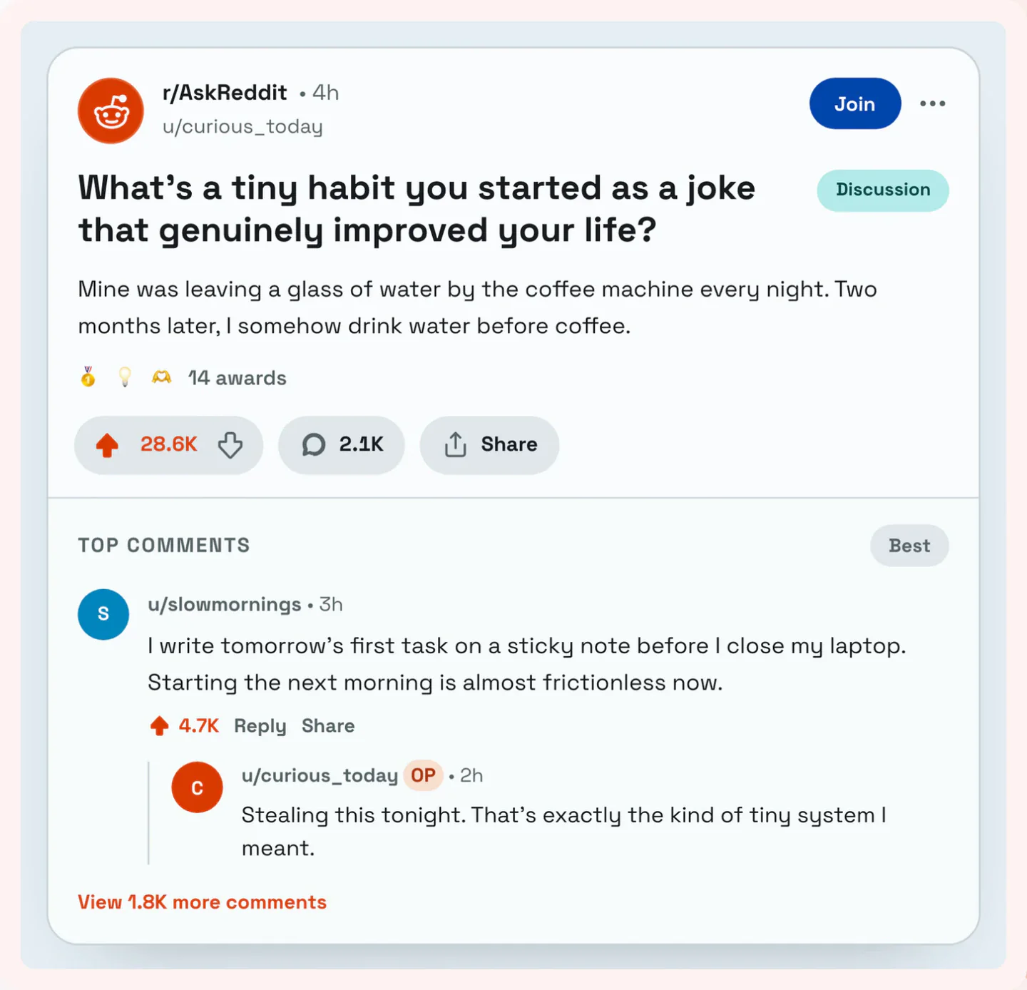 Reddit post generator live preview screenshot Fake Reddit post screenshot preview for Reddit post generator