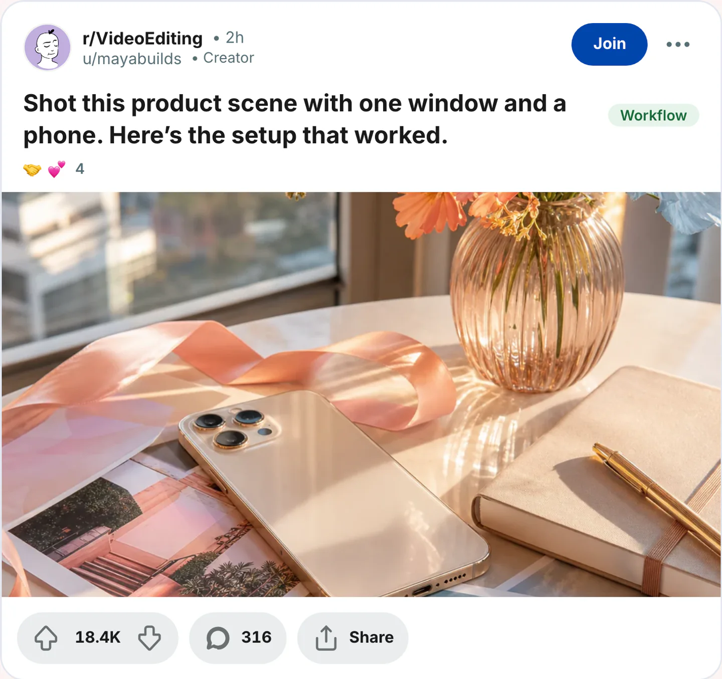 Reddit post generator live preview screenshot Fake Reddit post screenshot preview for Reddit post generator