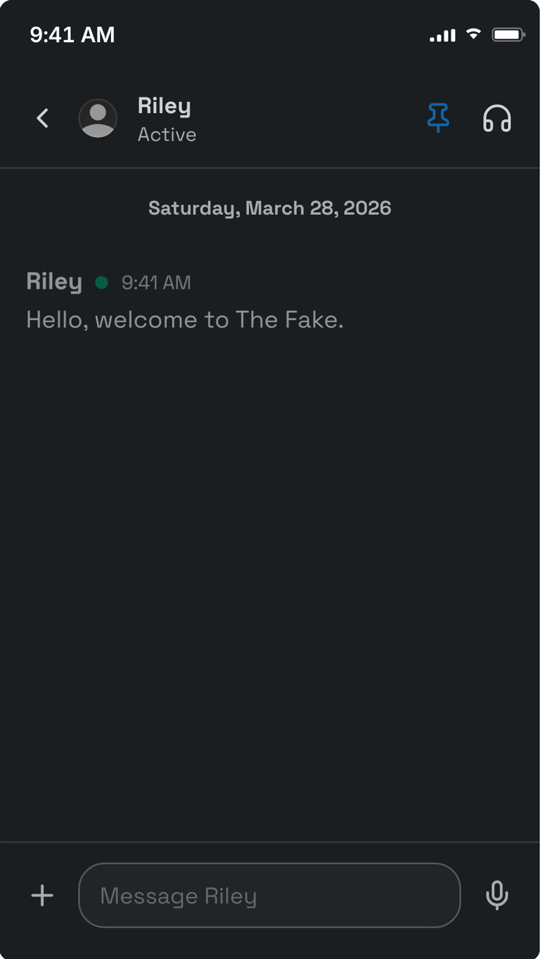 Slack chat generator live preview screenshot Fake Slack dark mode chat screenshot preview for Slack chat generator